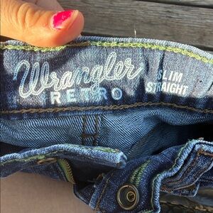 Wrangler Kids' Blue Slim Straight Jeans